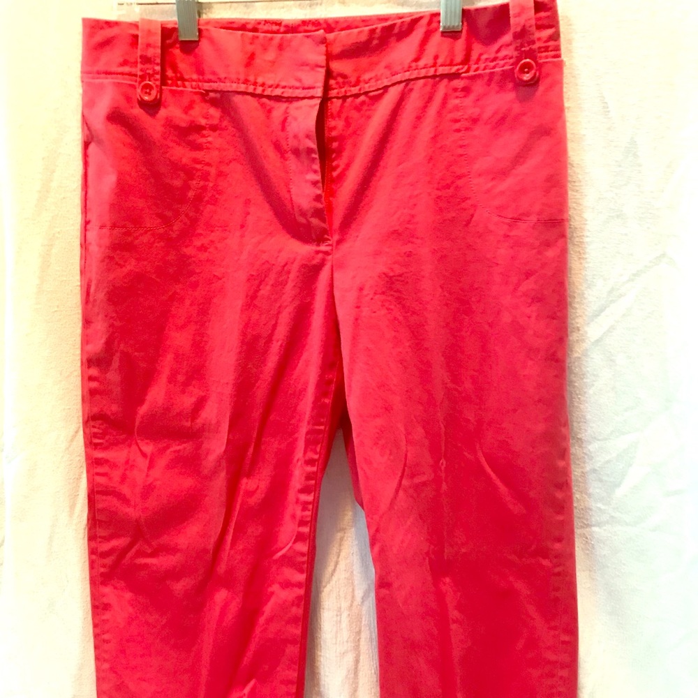 Pink Ann Taylor Capris Size 8